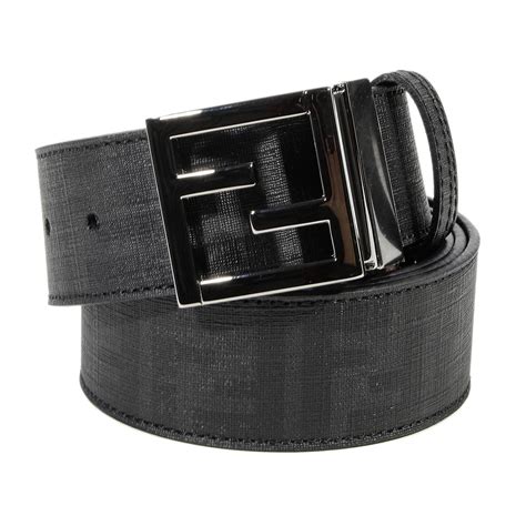 fendi belts black|all black Fendi belt.